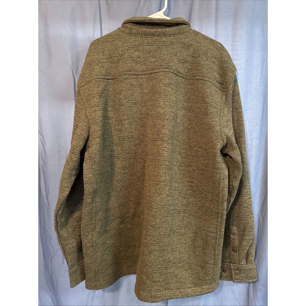 prAna Men's Tri Thermal Threads Overshirt Rye Green Size XXL - Picture 2 of 16